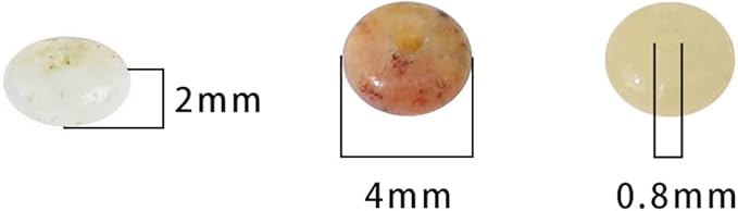 Natural Amazonite Disk Stone Beads 4x2mm 160pcs Rondelle Loose Semi Gemstone - Image 5