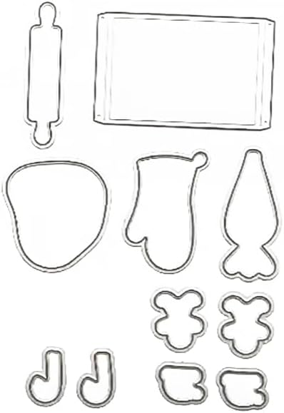 2025-2026 Stamps and Dies for Card Making, Stamps and Dies Set 2025 for - Image 3