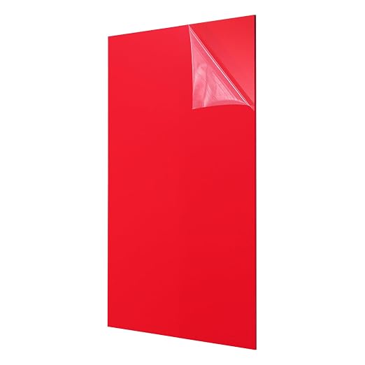 uxcell Acrylic Sheets 12x8 Inch Acrylic Panel 1/8 Inch-3mm Plastic Board by uxcell