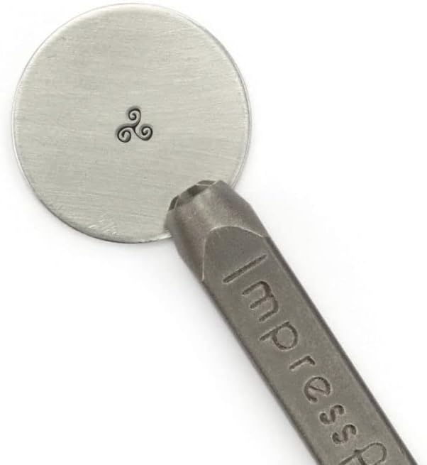 ImpressArt - Tri-Swirl Signature Metal Design Stamp by ImpressArt