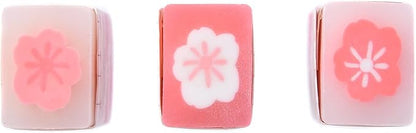 18 Pack Sakura Jelly Erasers for Kids, Rectangular, Rubber & Plastic, Kawaii - Image 2
