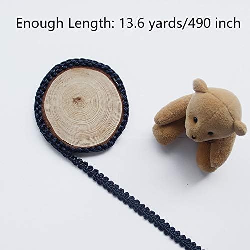 BEL AVENIR Braid Trim 1/2 inch 13.6 Yards French Gimp Basic Sewing Polyester - Image 2