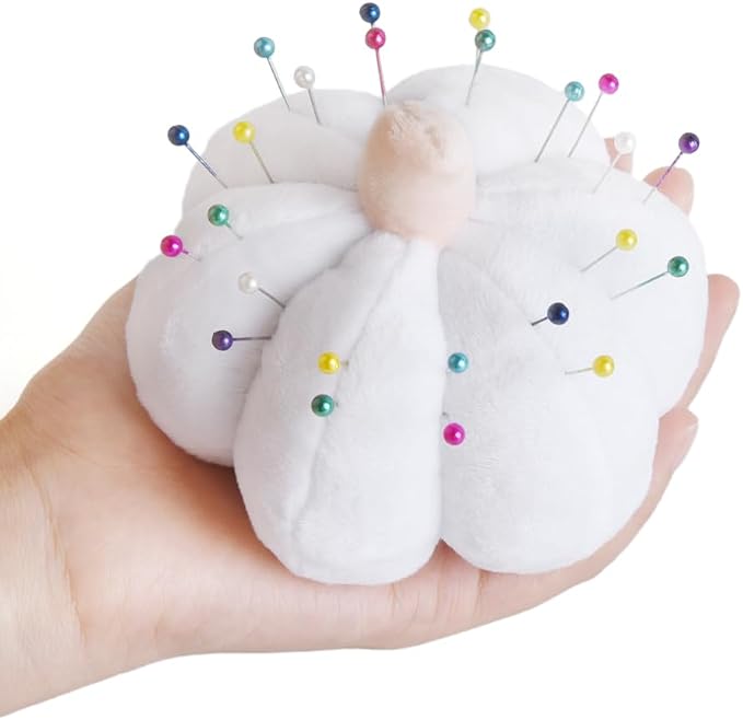 Garlic Pin Cushion, Large Pincushions, Cute Pin Cushions Needle Holders - Image 3