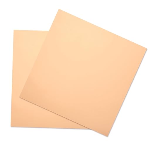 2PCS Pure Copper Sheet 12”x 12”x 0.02”, 24 Gauge Thickness, 99.9% Cu Metal - Image 5