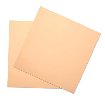 2PCS Pure Copper Sheet 12”x 12”x 0.02”, 24 Gauge Thickness, 99.9% Cu Metal - Image 5