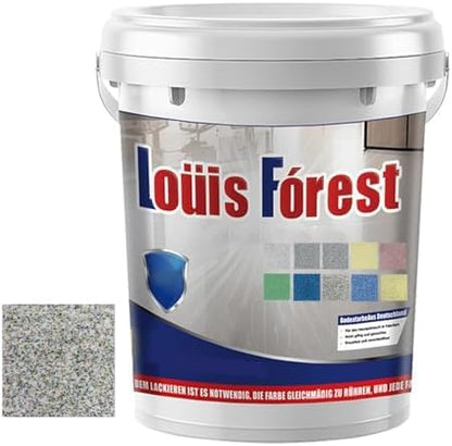 Louis Forest Epoxy Floor Paint, High-Gloss Marble Effect Epoxy Floor Coating by Unknown