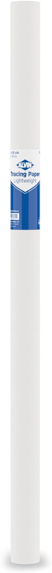 ALVIN 55W-D Lightweight Tracing Paper Roll, Suitable by Alvin