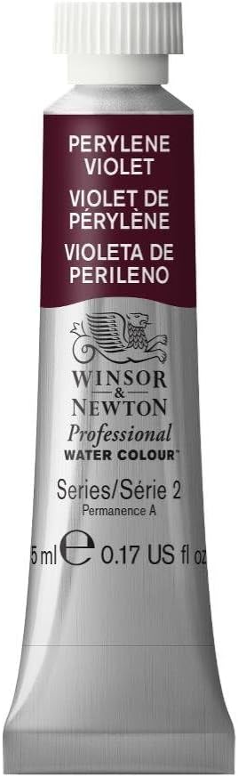Winsor & Newton Professional Water Colour Paint, 0.17-oz Tube, Perylene Violet by WinsorNewton