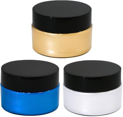 Shimmer Metallic Acrylic Paint Metallic Chalk Paste 1.7oz/50ml, DIY Crafts by JAJADO