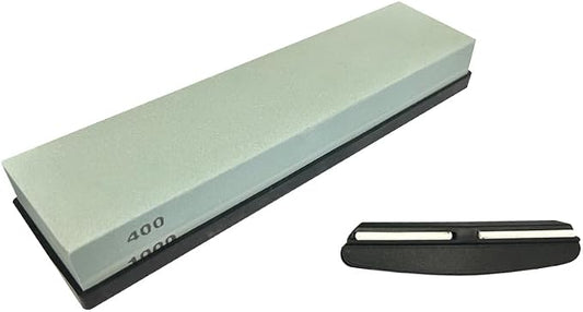 YKLP Knife Sharpening Stone, Whetstone Set Kitchen Knife Sharpener Stone 2 Side by YKLP