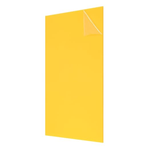 uxcell Acrylic Sheets 12x8 Inch Acrylic Panel 1/8 Inch-3mm Plastic Board by uxcell