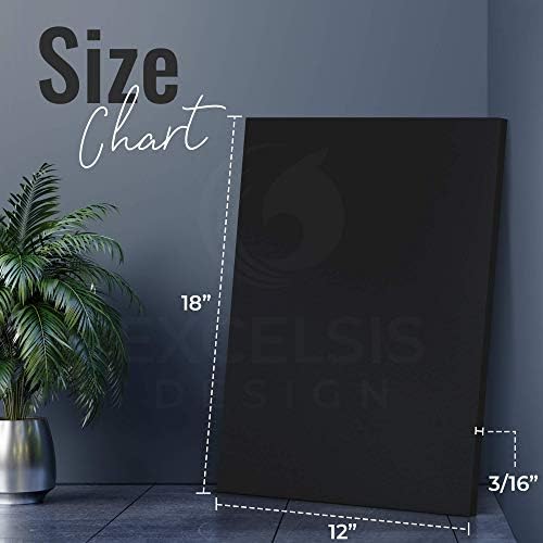 Black Foam Board 12 x 18 x 3/16" Inch, 15 Pack Acid-Free Foam Core Poster Board - Image 8