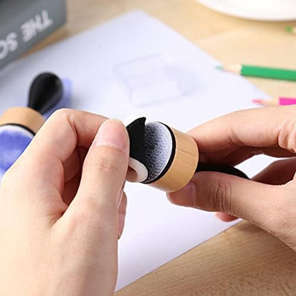 Ink Paints Mixing Blending Tool Mini Round Foam Refills, - Image 3