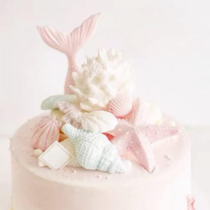 5 Pcs Seashell Silicone Mold Cake Fondant Silicone Mold Seashell Conch Baking - Image 3