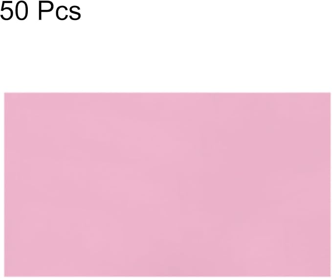 MECCANIXITY 50 Sheets Pink Heat Reactive Foil, 20x29cm Toner Reactive Foil - Image 3