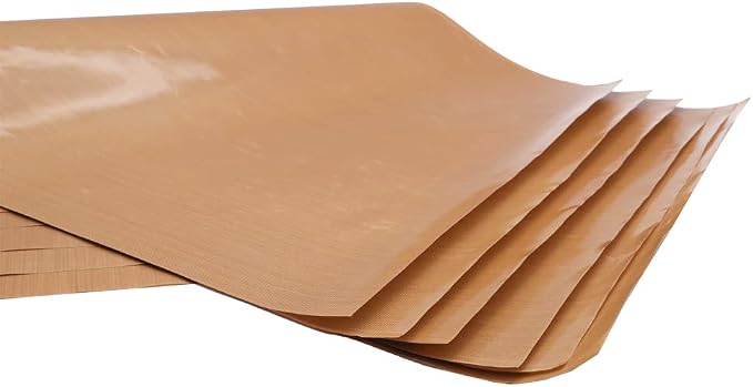 6pcs 16" x 20" PTFE Coated Sheet, Fiberglass Fabric, 5 Mil Heat Press Cover - Image 2