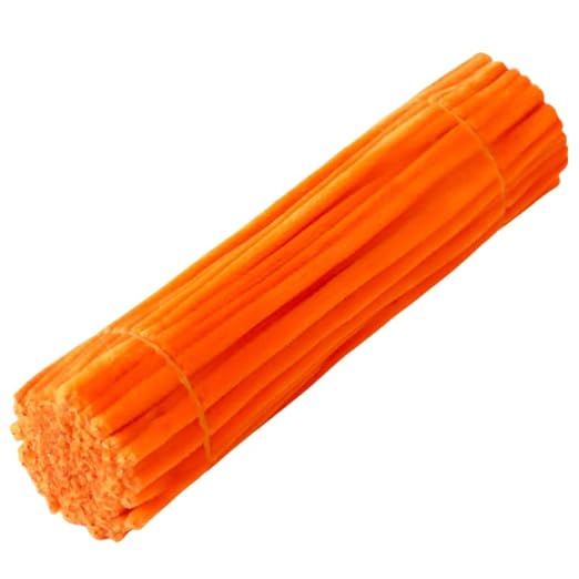 100 Pieces Pipe Cleaners Chenille Stem, Pastel Candy Color Pipe Cleaners Set - Image 2