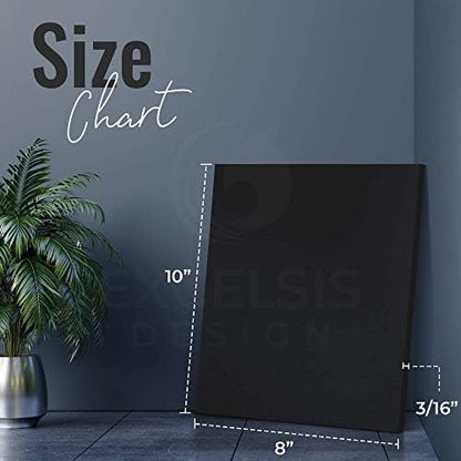 Black Foam Board 8 x 10 x 3/16" Inch, 15 Pack Acid-Free Foam Core Poster Board - Image 8