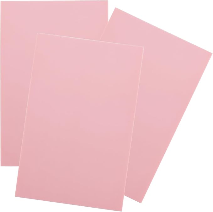 ZOENHOU 12 Pcs 4" x 6" Pink Rubber Carving Blocks, Soft Rubber Crafts Rubber - Image 5