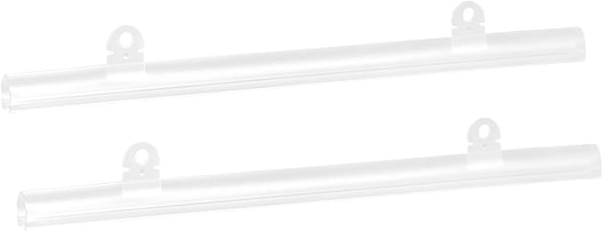 MECCANIXITY PVC Poster Hanger Rail Poster Strip Bar 25cm/10inch Clear by MECCANIXITY