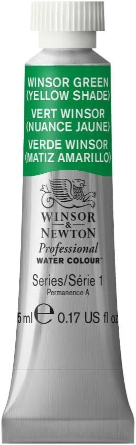 Winsor & Newton Professional Water Colour Paint, 0.17-oz Tube, Winsor Green by WinsorNewton