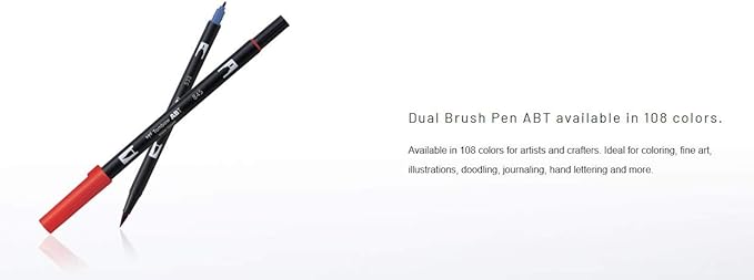 Tombow 56197 Dual Brush Pen Art Markers, Desert Flora, Brush and Fine Tip - Image 2