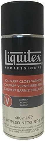 Liquitex 6025 Professional Soluvar Gloss Varnish, Aerosol Spray 400 ml - Image 2