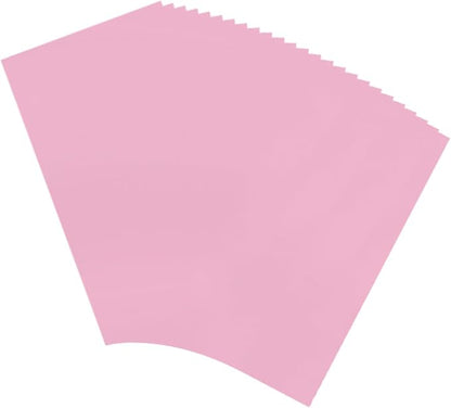 MECCANIXITY 50 Sheets Pink Heat Reactive Foil, 20x29cm Toner Reactive Foil by MECCANIXITY