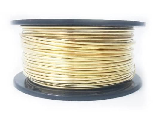 12 Gauge, Jeweler's Brass Wire, Dead Soft, CDA #260-1LB by CRAFT WIRE - Image 2