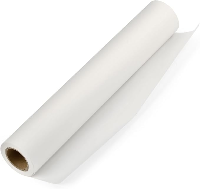 TIMESETL Tracing Paper Roll 14.7in x 55yd Trace Paper White Tracing Paper by TIMESETL