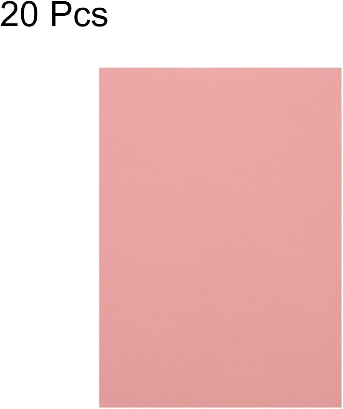 MECCANIXITY Colored Vellum Paper, 20 Sheet Light Pink Transparency 11.7 x 8.2 - Image 3