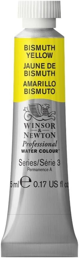Winsor & Newton Professional Water Colour Paint, 0.17-oz Tube, Bismuth Yellow by WinsorNewton