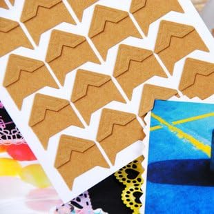 360 Count Self-Adhesive Acid Free Photo Corners - Image 3