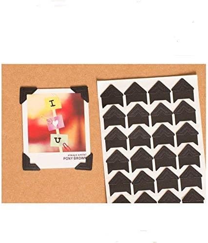360 Count Self-Adhesive Acid Free Photo Corners Scrapbooks Memory Books by Pulaisen