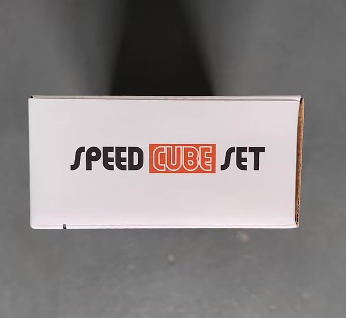 Full Size 3x3x3 Speed Cube Set, 2.2in Puzzle Party Favors Toy Stickerless Magic - Image 12