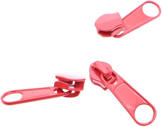Leekayer #5 Red Nylon Zippers by The Yards Bulk 10 Yards Coil Zipper Tape - Image 6