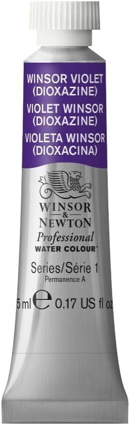 Winsor & Newton, Winsor Violet Professional Water Colour Paint, 0.17-oz Tube by WinsorNewton