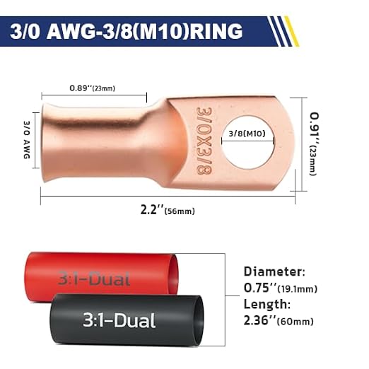 haisstronica 10pcs 3/0 AWG - Image 3