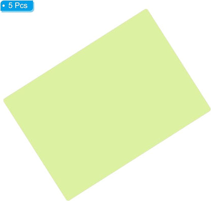PATIKIL A4 Size Guided Reading Sheet, Light Green - Image 3