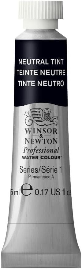 Winsor & Newton Professional Water Colour Paint, 0.17-oz Tube, Neutral Tint by WinsorNewton