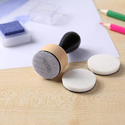 Ink Paints Mixing Blending Tool Mini Round Foam Refills, - Image 5