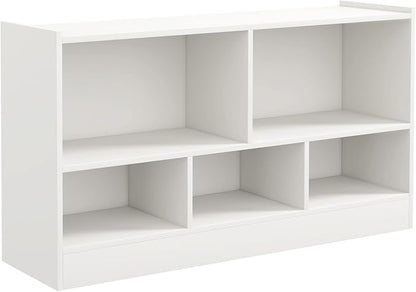 Toy Storage Organizer, 2-Tier Kids Bookshelf, 5 Cube Kids' Bookcases, Cabinets - Image 9