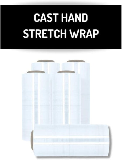 PSBM Stretch Wrap, 4 Pack, 15 Inch x 2000 Feet, 60 Gauge, Cast Hand Stretch - Image 2