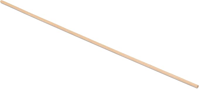 Dowel Rods Wood Sticks Wooden Dowel Rods 1/8 x 12 Inch Unfinished Hardwood - Image 3