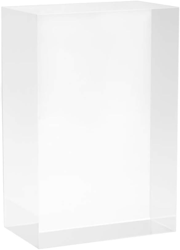 Clear Solid Acrylic Block - Image 3