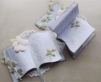 Book Cutting Dies, Bookmarks Tags Banner Die Cuts Metal Embossing Stencils - Image 7