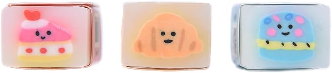 18 Pack Dessert Erasers for Kids, Kawaii for Students, Jelly for School - Image 2