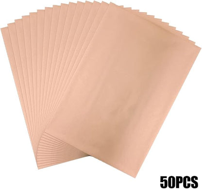 300 Pieces Toner Reactive Foil 6 Assorted Color Foil Paper Sheets - Image 4