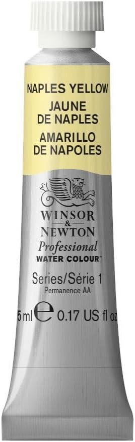 Winsor & Newton Professional Water Colour Paint, 0.17-oz Tube, Naples Yellow by WinsorNewton