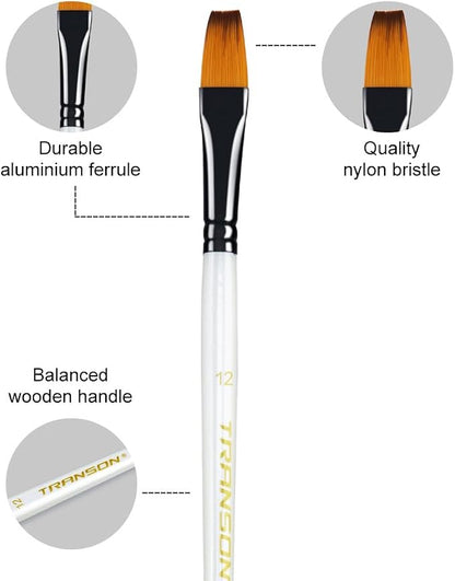 Transon 14pcs Art Painting Brush Set - Image 2